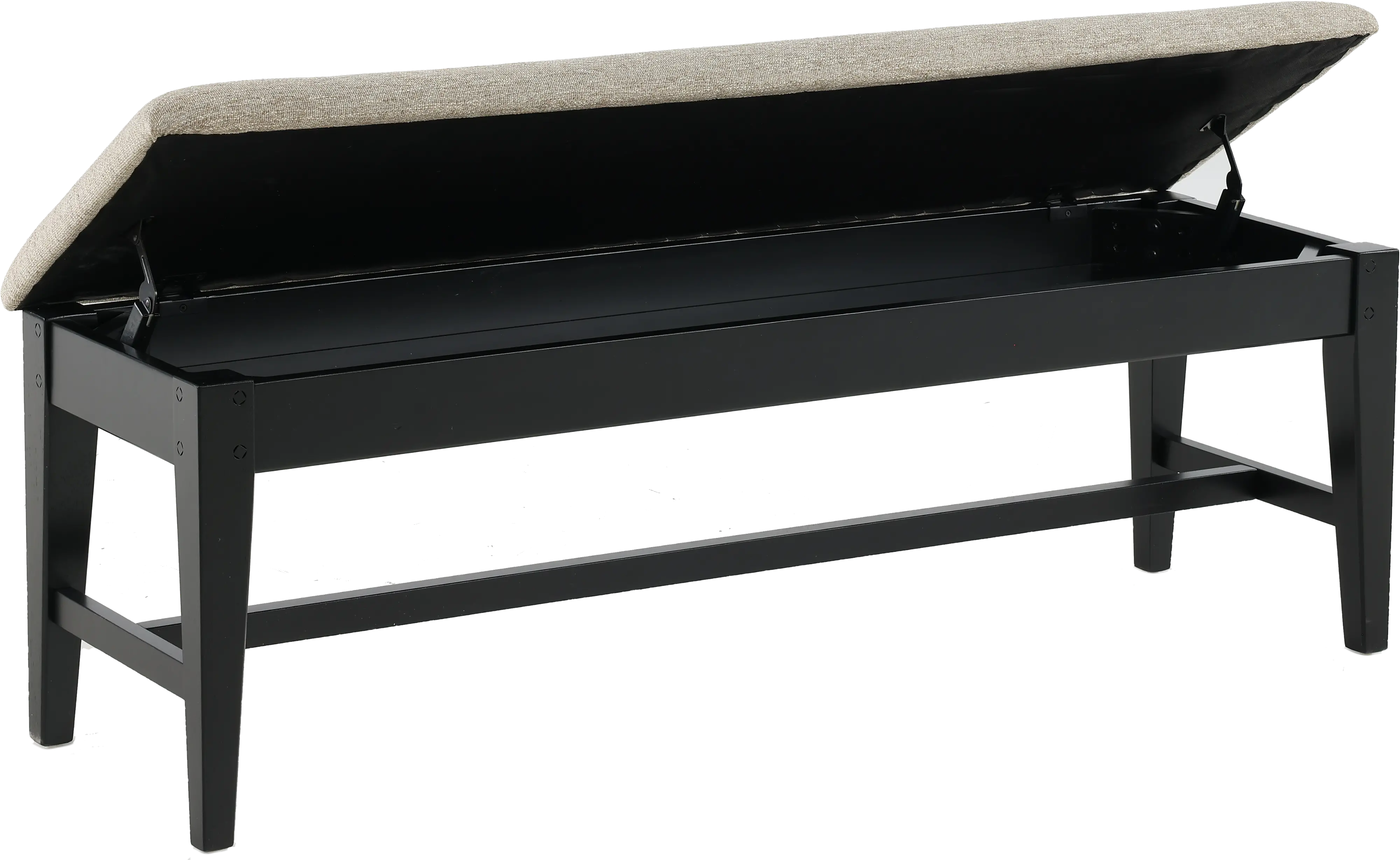 Lakeside Black Dining Room Bench-7