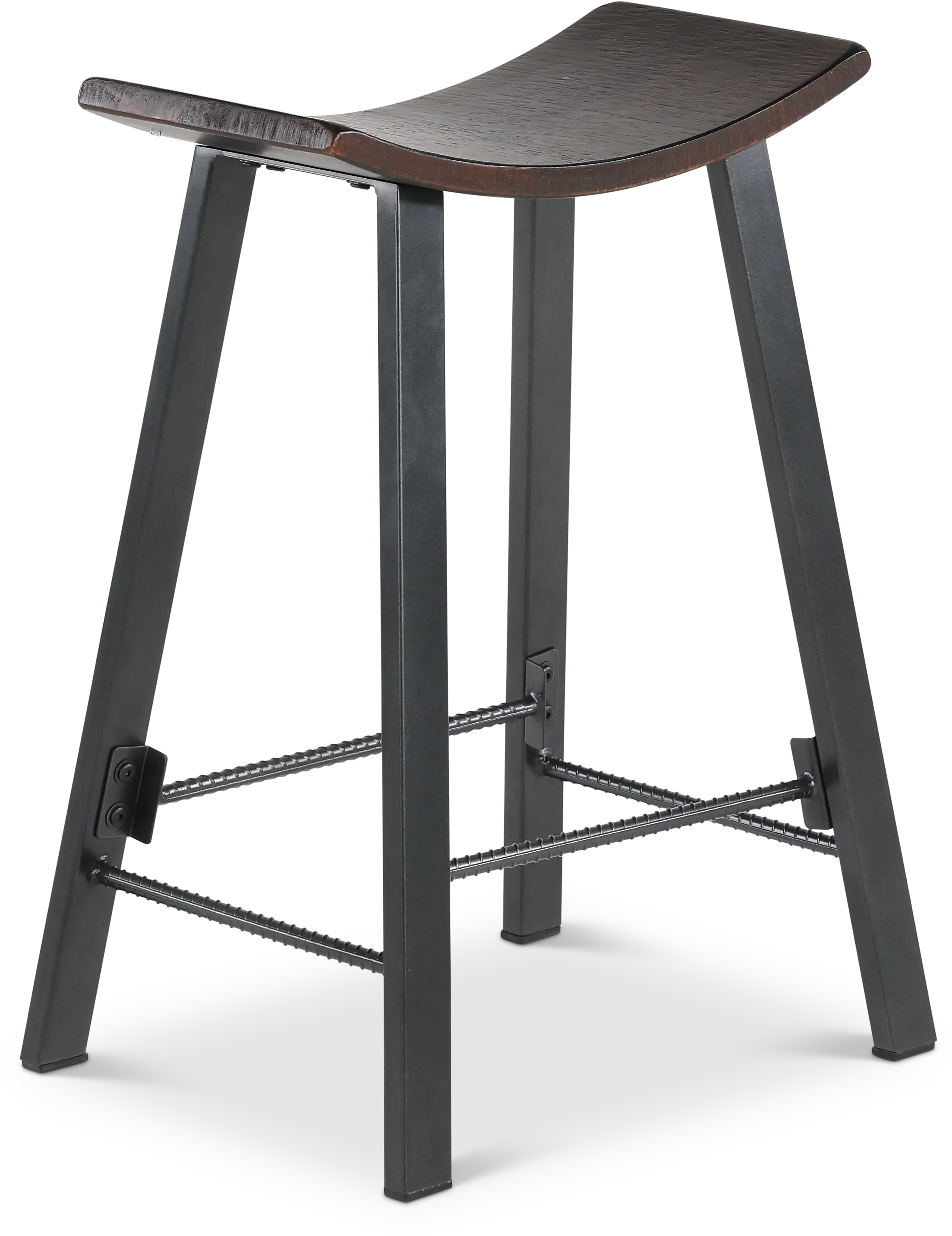 Newport Dark Brown Counter Height Stool-1