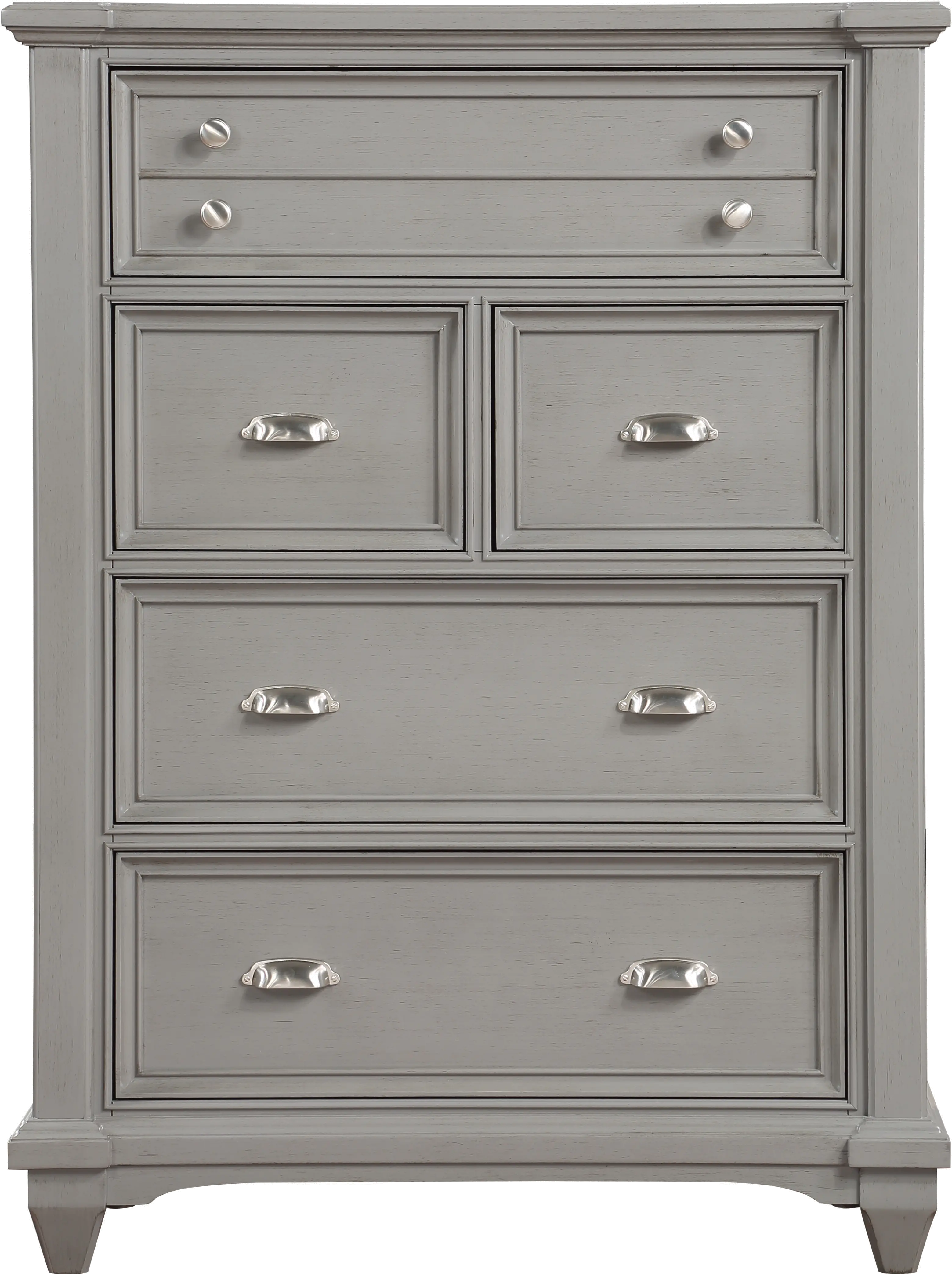 Harbor Hut Gray Youth Chest of Drawers-1