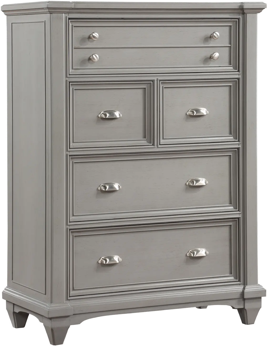 Harbor Hut Gray Youth Chest of Drawers-2
