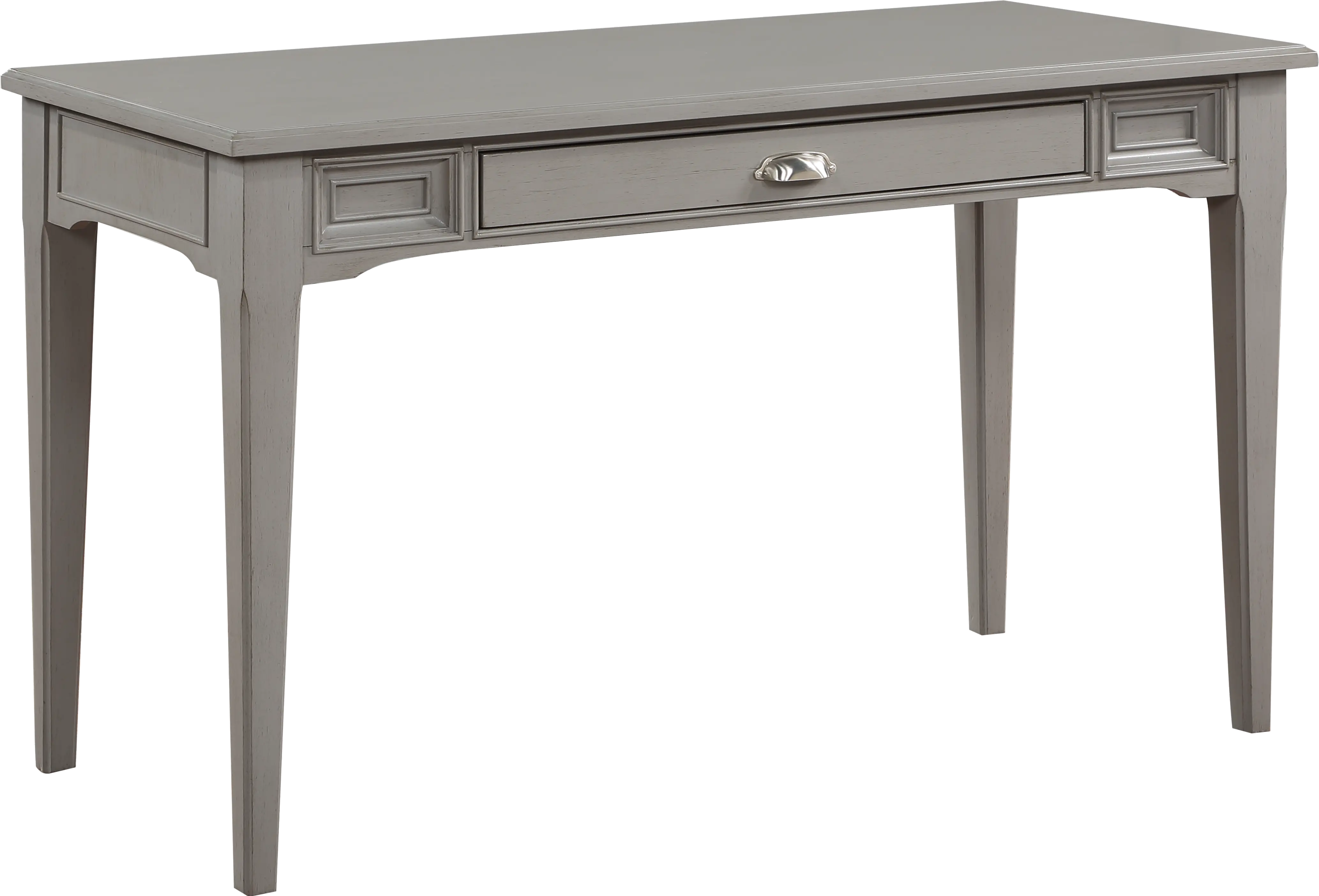 Harbor Hut Gray Writing Desk-2