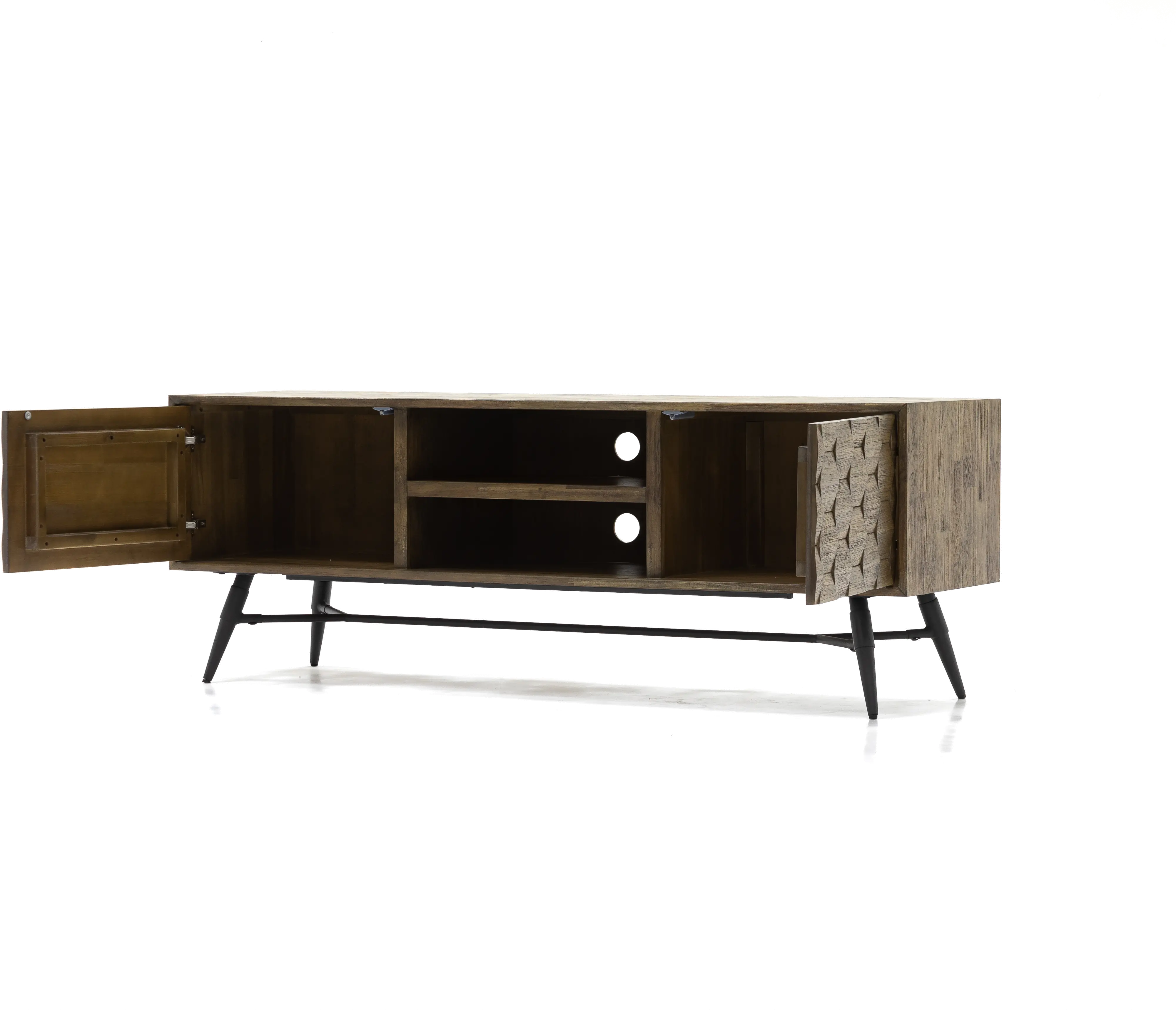 Testa Tobacco Brown 63  TV Stand-1