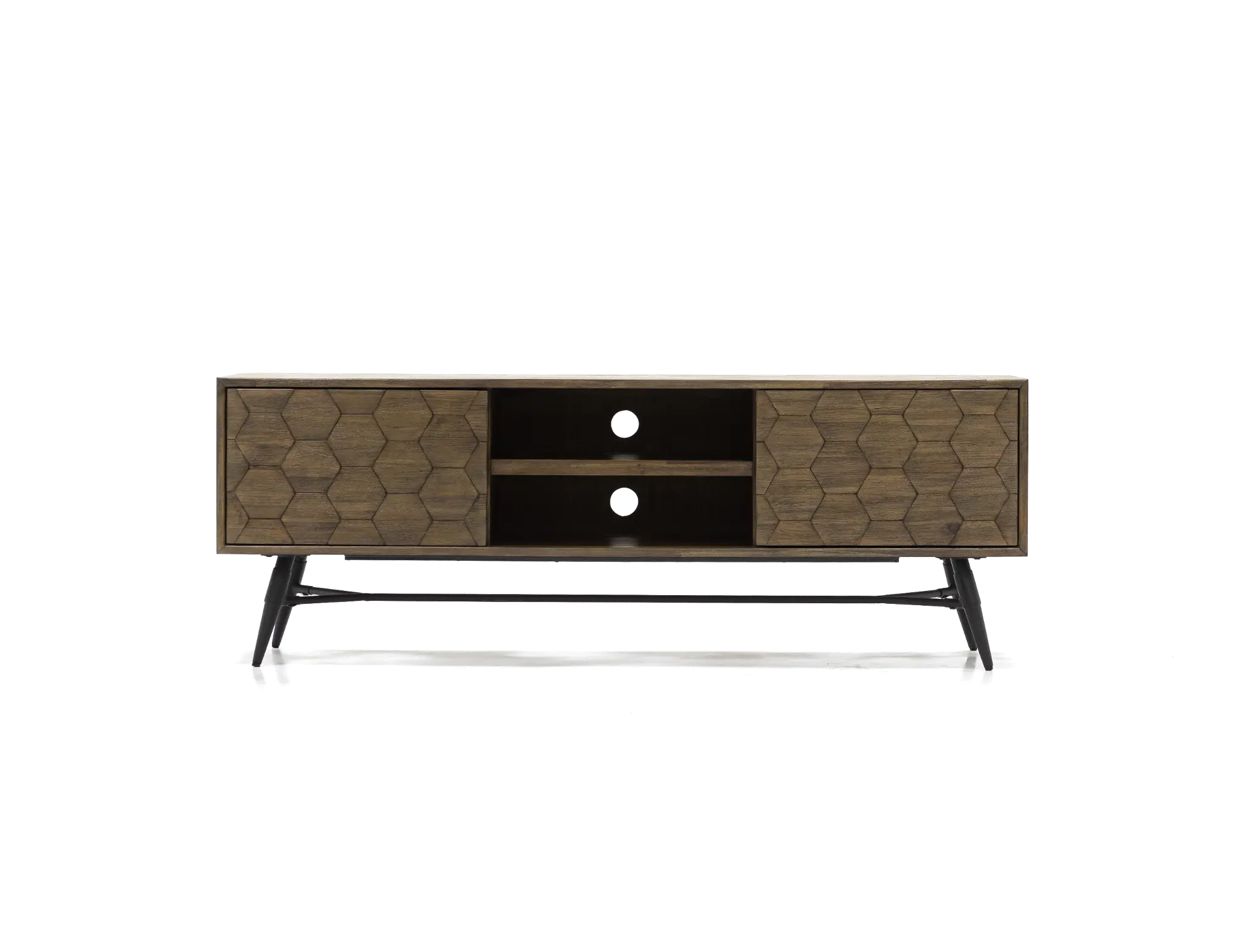 Testa Tobacco Brown 63  TV Stand-4