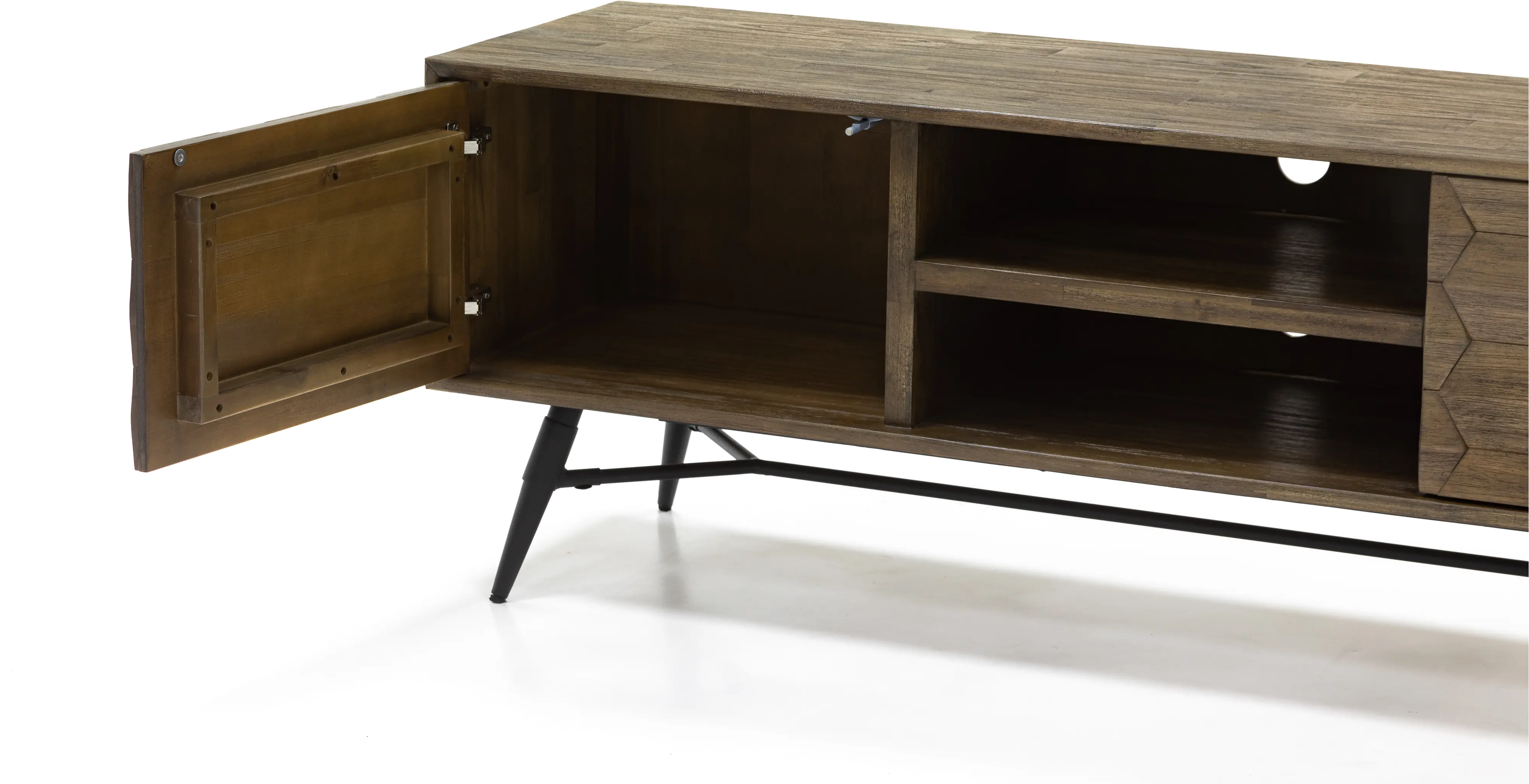 Testa Tobacco Brown 63  TV Stand-6