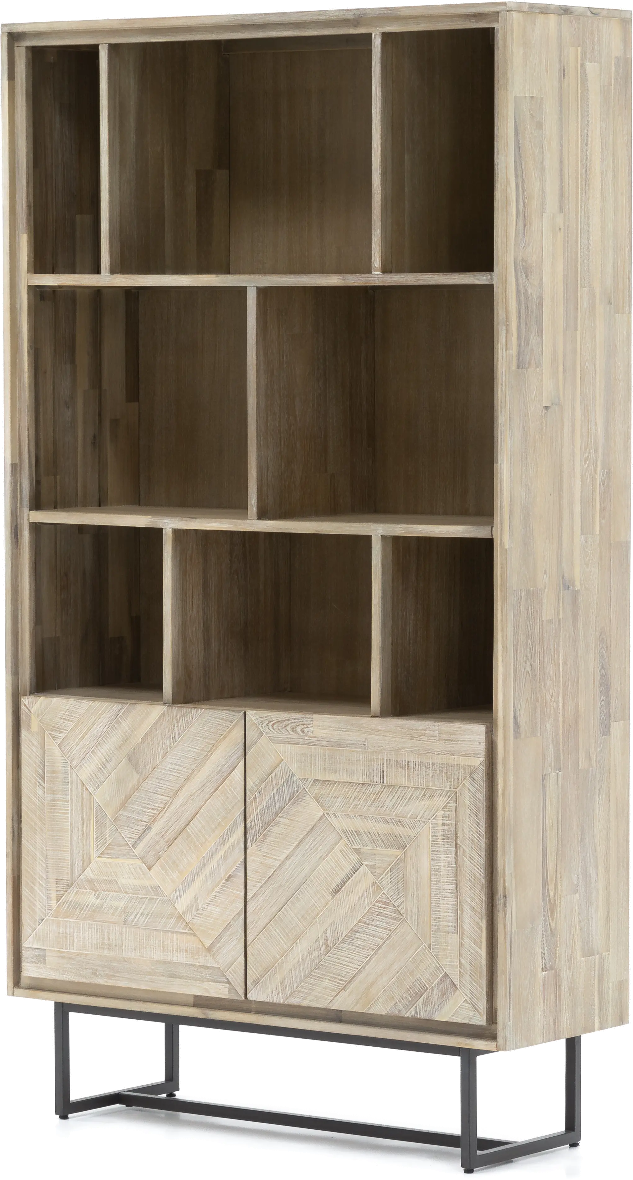 Luna Natural Bookcase-1