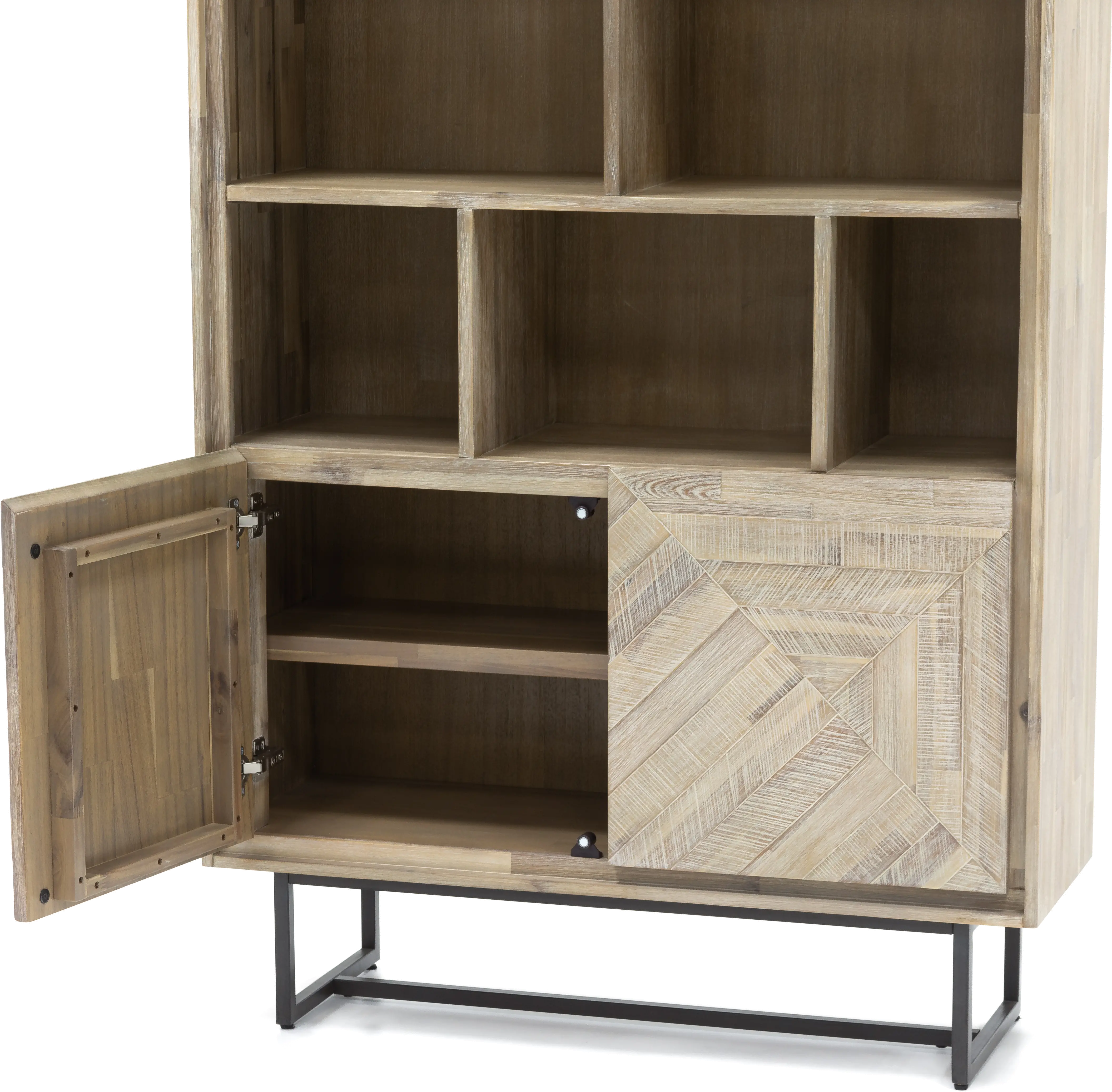 Luna Natural Bookcase-7