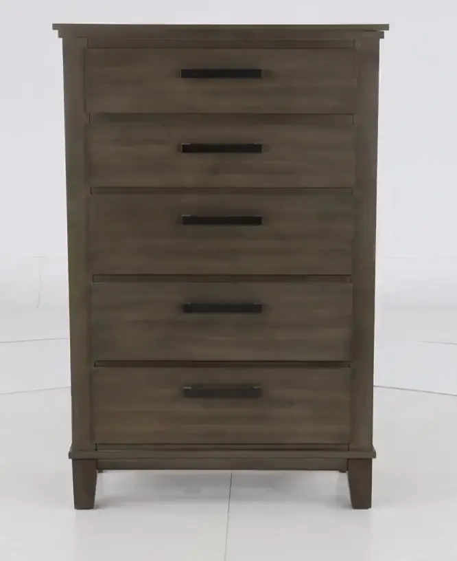 Jubilee Light Brown Chest of Drawers-7