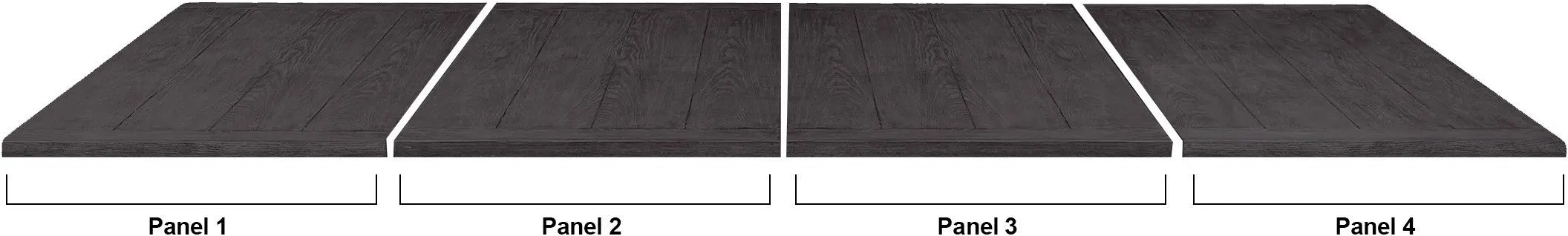 Telluride Dark Brown Game Table Dining Top-3