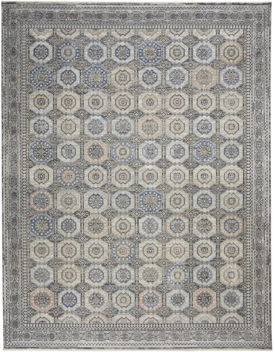 Starry Nights 8 x 10 Navy Area Rug-1