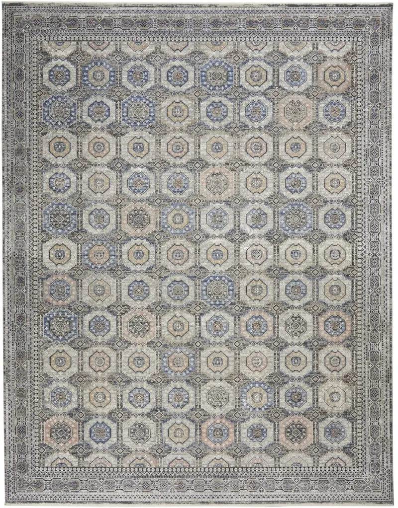 Starry Nights 8 x 10 Navy Area Rug