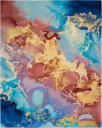 PRS18/8X10-PRISMATIC Prismatic 8 x 10 Abstract Multicolor Area Rug