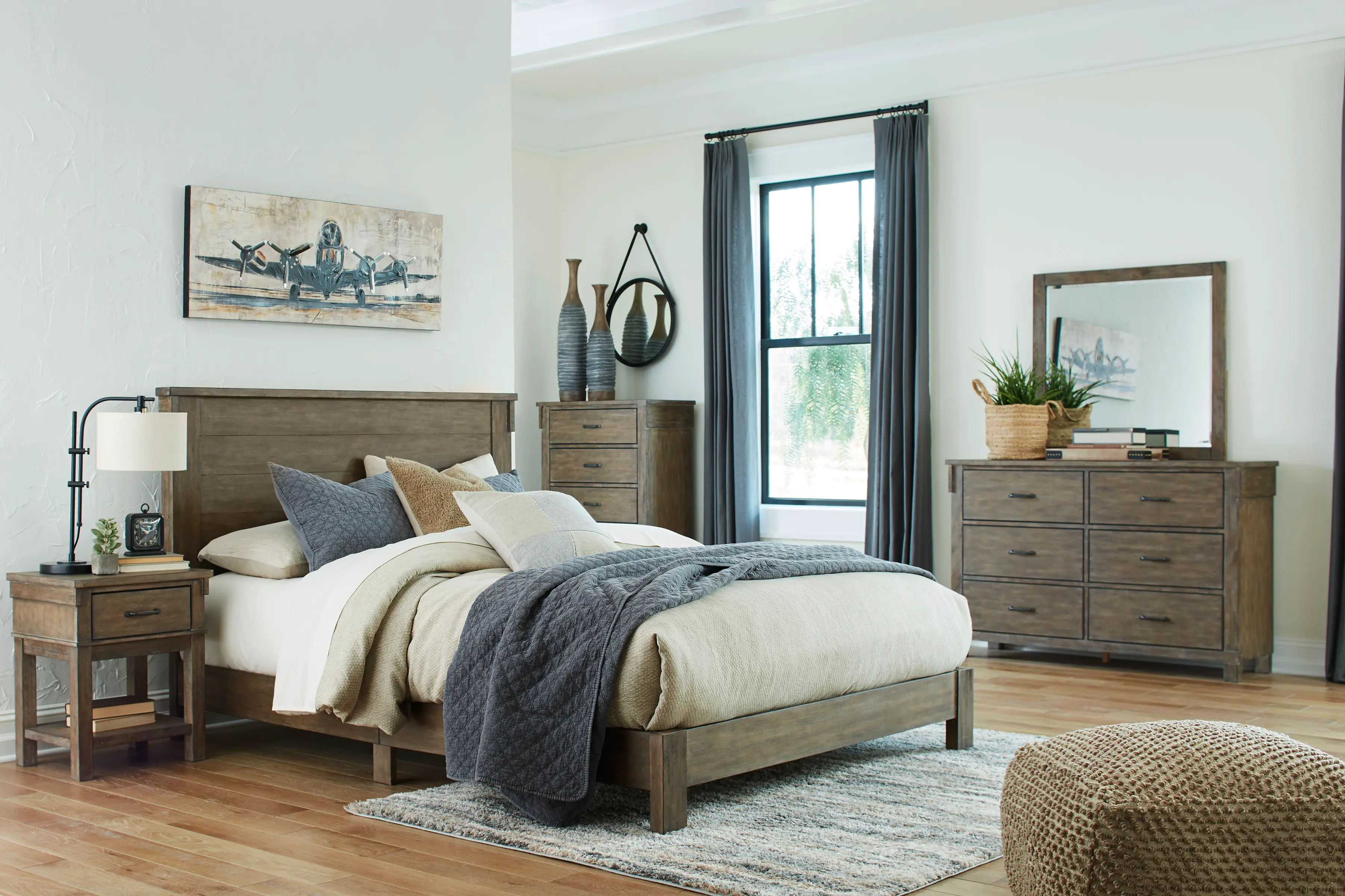 Ora Brown King Bed-2