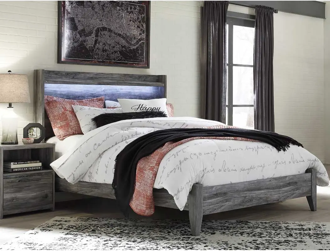Twila Rustic Smoke Gray King Bed-4