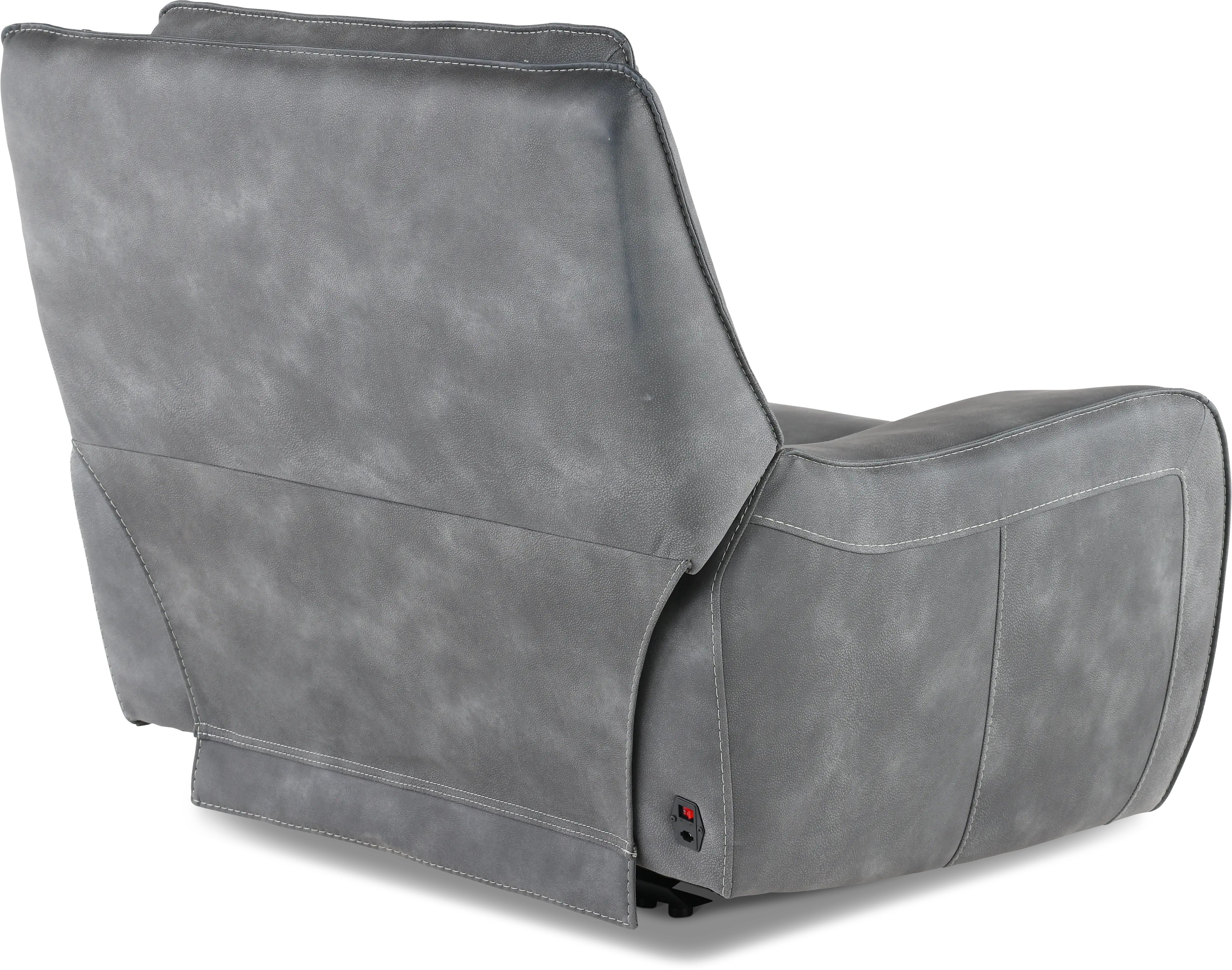 Sauvage Cobalt Power Recliner with Power Headrest-7