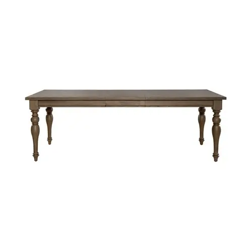 615-T4090 Americana Farmhouse Taupe Dining Room Table-1