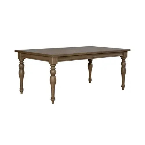 615-T4090 Americana Farmhouse Taupe Dining Room Table-3
