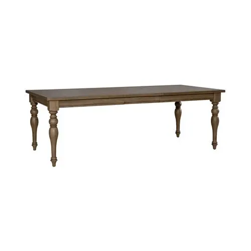 615-T4090 Americana Farmhouse Taupe Dining Room Table-6
