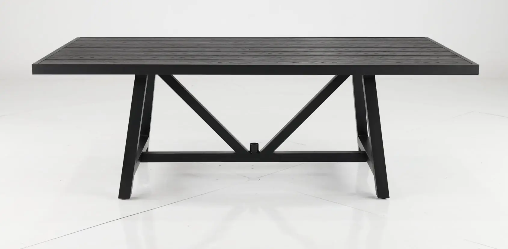 Sunset Black Patio Dining Table-4