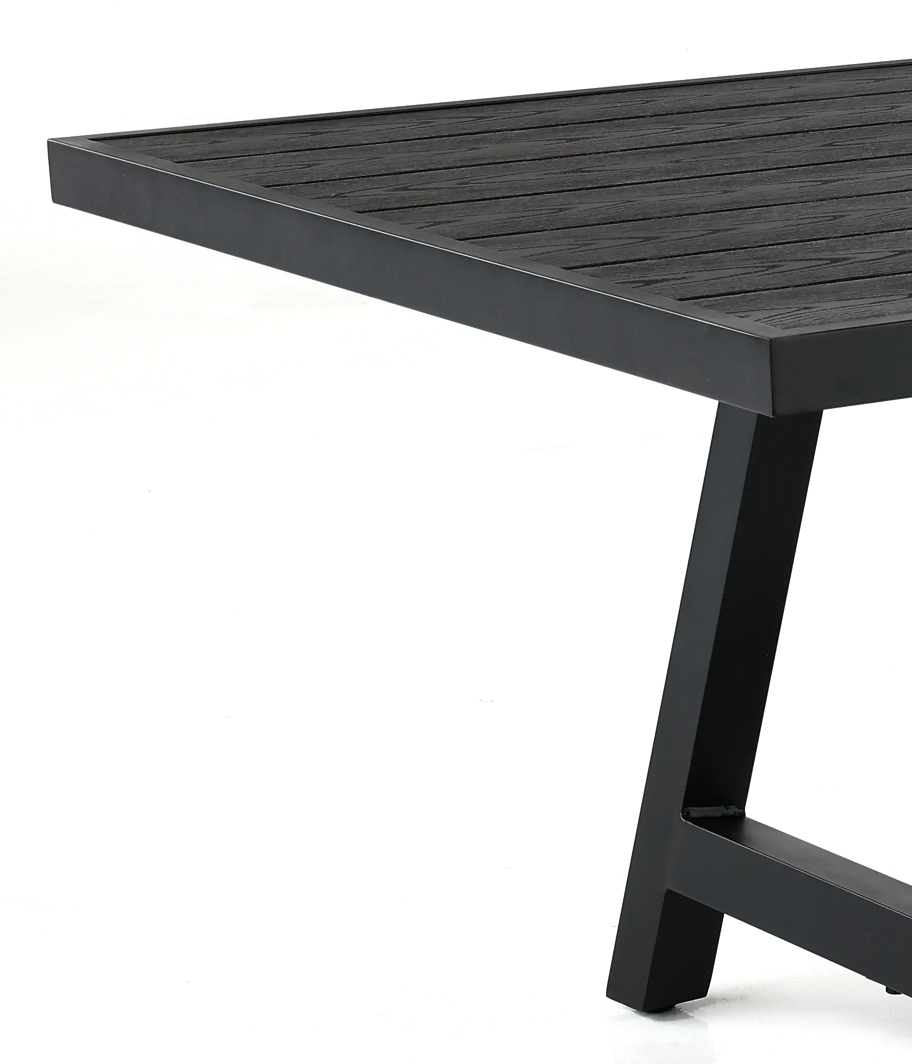 Sunset Black Patio Dining Table-5
