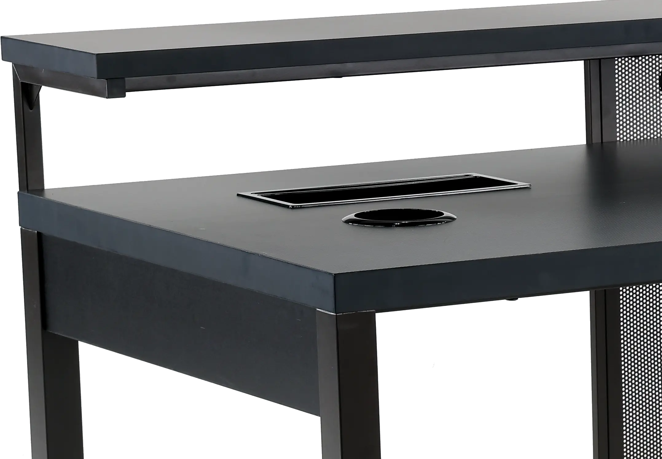 Adaptor 63  Black Gaming Desk-10