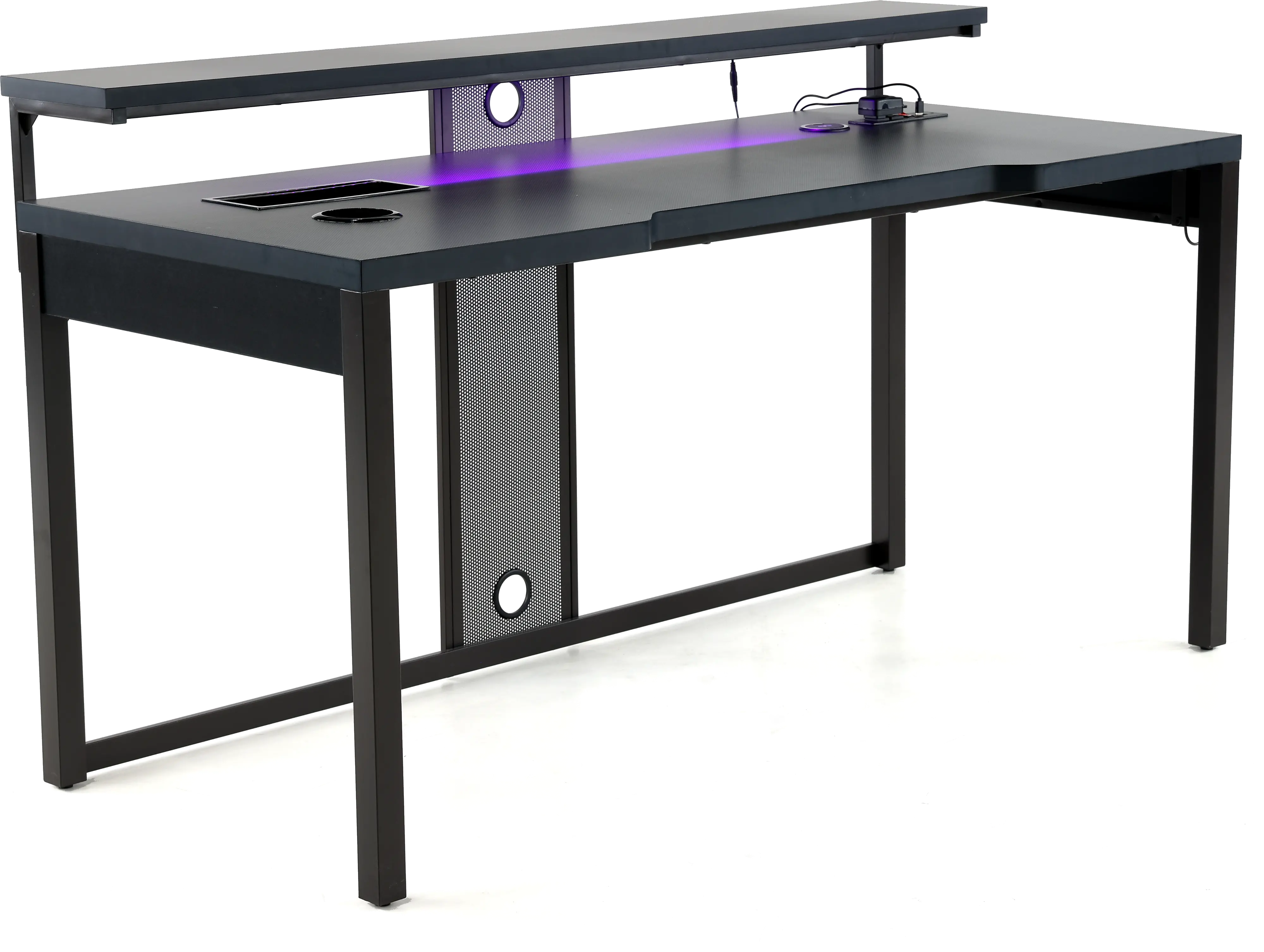 Adaptor 63  Black Gaming Desk-6