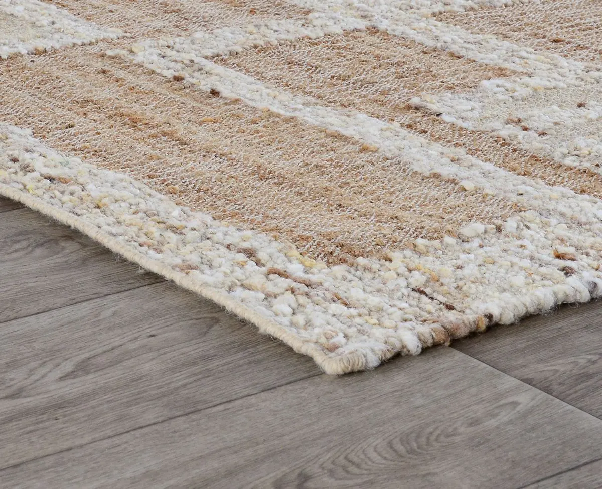 Muda 5 x 8 Natural Ivory Area Rug-2