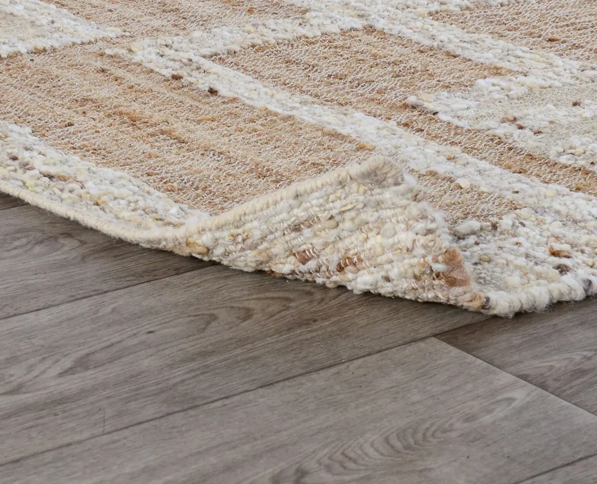Muda 5 x 8 Natural Ivory Area Rug-4