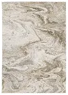 Nebulous 8 x 11 Abstract Ivory Area Rug