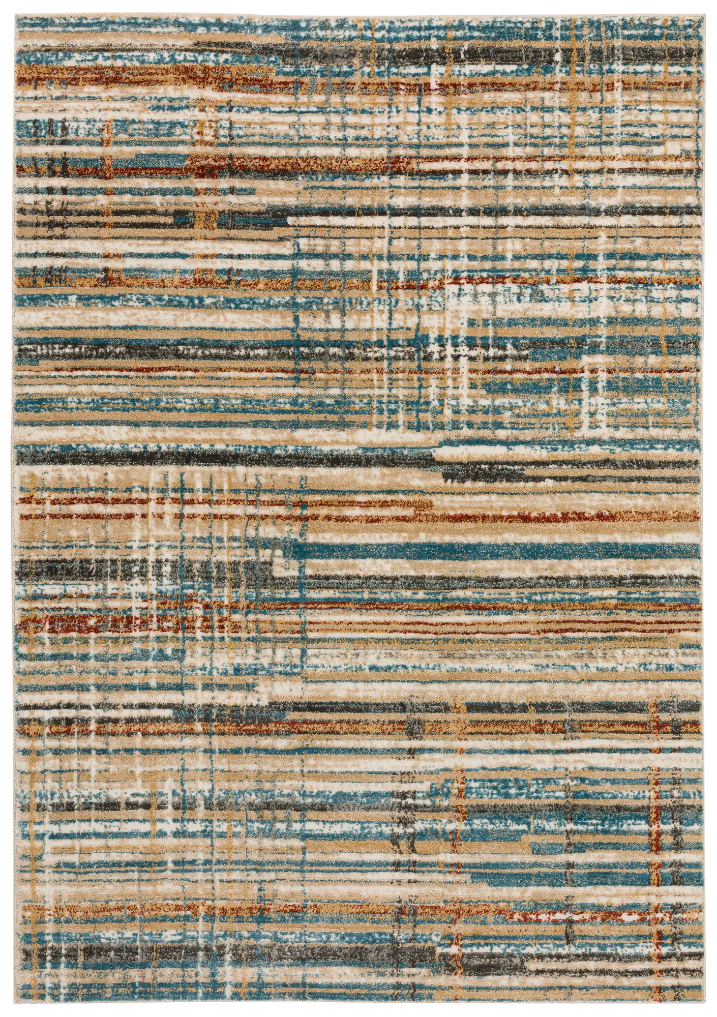 KM8MU8X10-MULT/KARMA Karma 8 x 10 Transitional Multicolor Area Rug-1