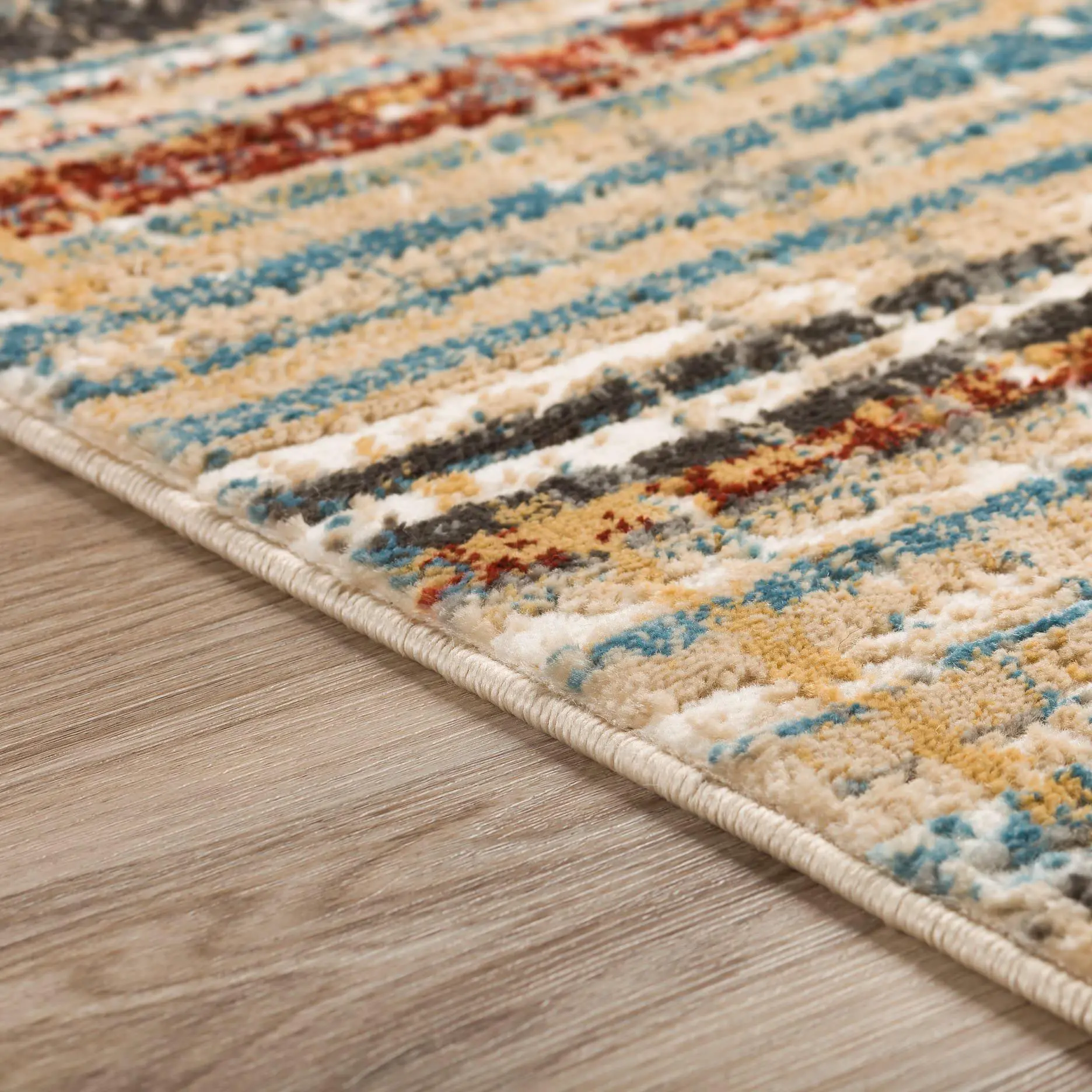 KM8MU8X10-MULT/KARMA Karma 8 x 10 Transitional Multicolor Area Rug-10