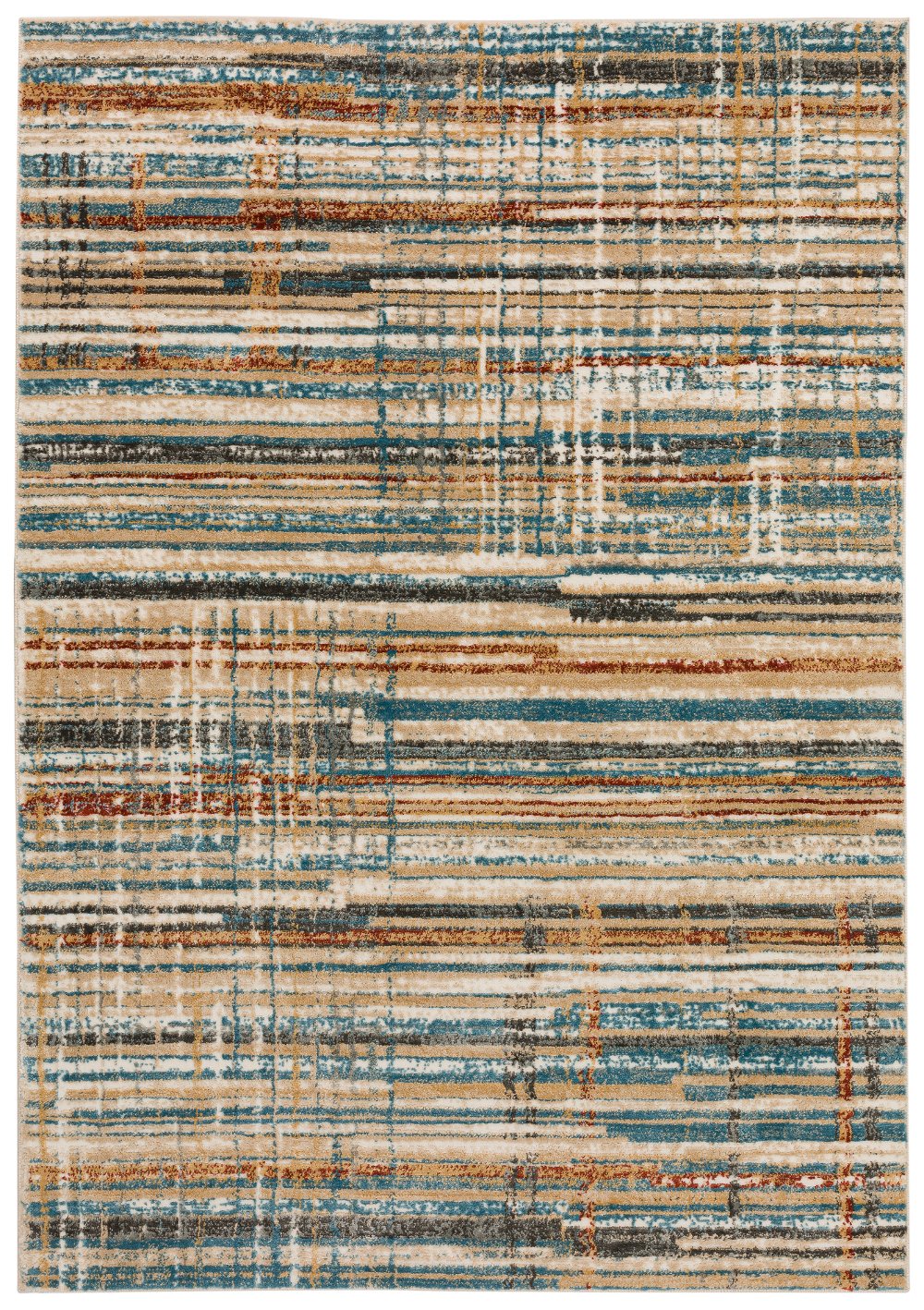 Karma 8 x 10 Transitional Multicolor Area Rug