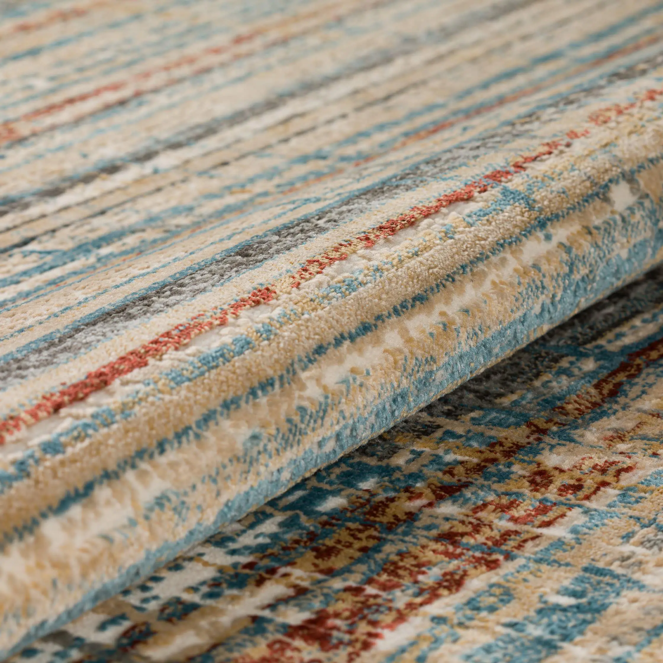 KM8MU8X10-MULT/KARMA Karma 8 x 10 Transitional Multicolor Area Rug-6