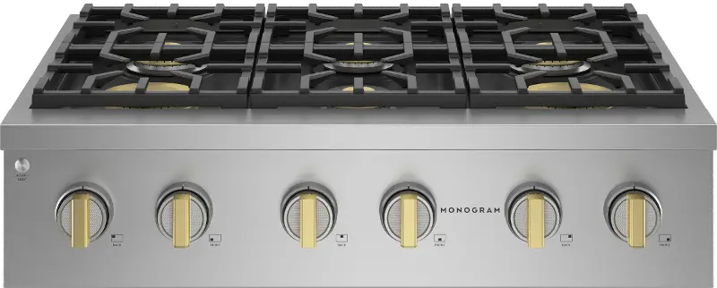 Monogram Professional 36 Inch Rangetop - Stainless Steel