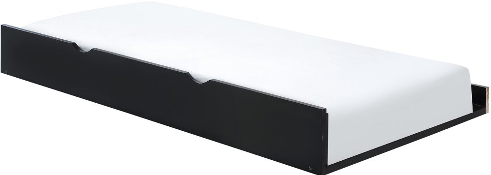 Livingston Black Twin Trundle