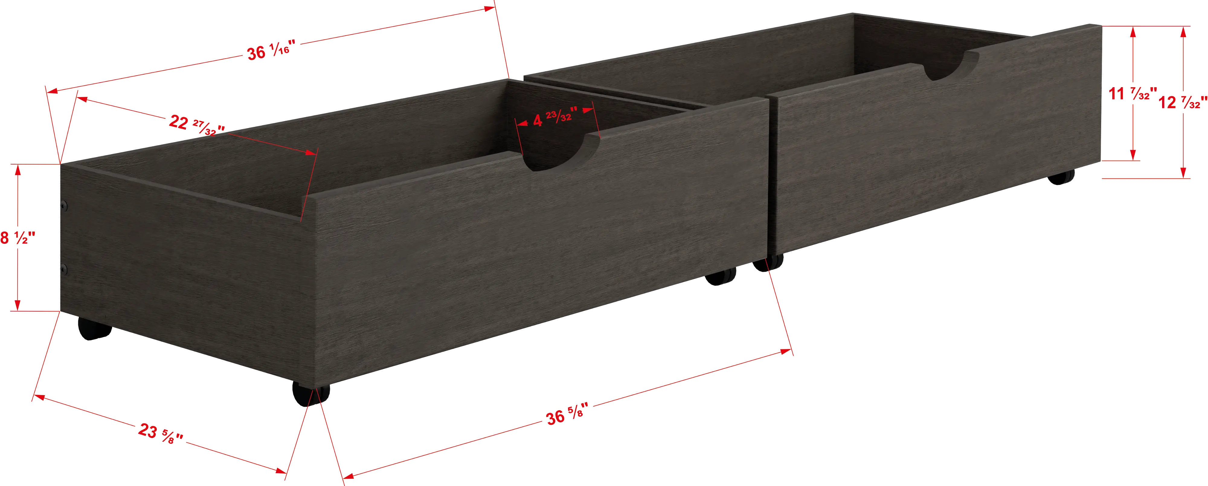 Prescott Antique Grey Underbed Drawers-2