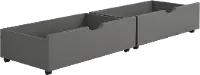 Prescott Dark Gray Underbed Drawers