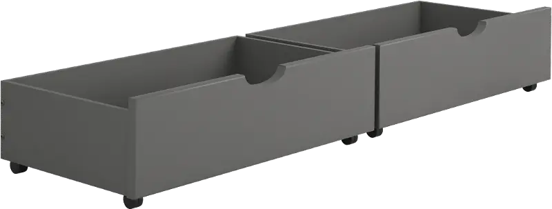 Prescott Dark Gray Underbed Drawers