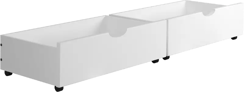 Prescott White Underbed Drawers
