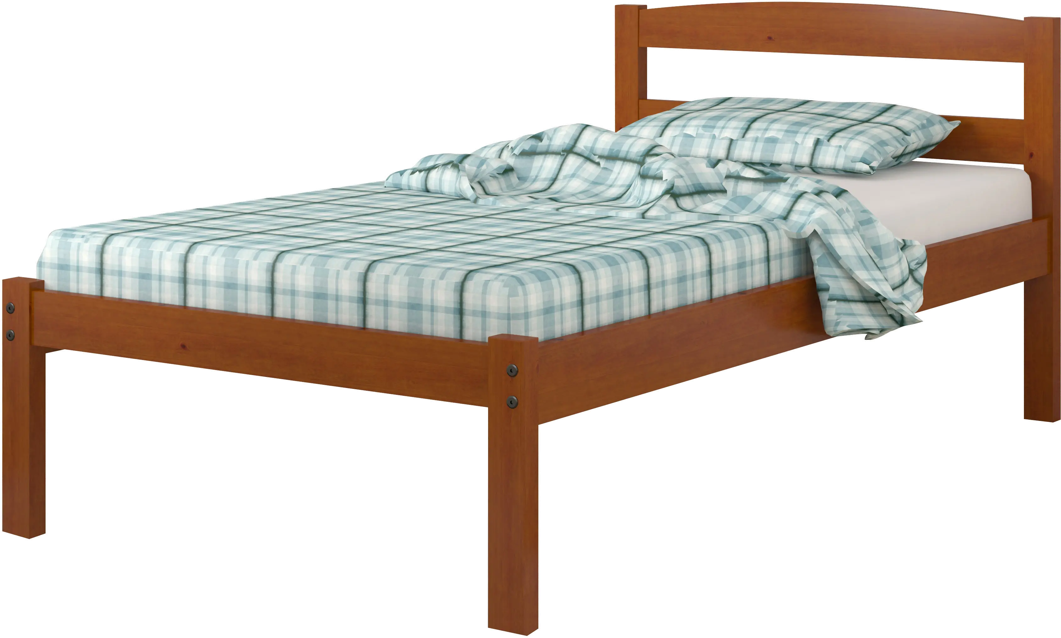 Sierra Light Espresso Twin Bed-1