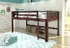 Boston Dark Brown Cappuccino Twin Loft Bed