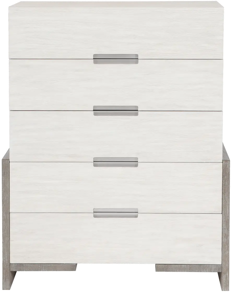 Foundations Two Tone Shale Gray Chest of Drawers-1