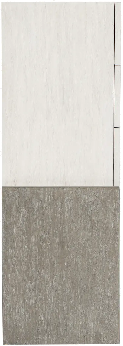 Foundations Two Tone Shale Gray Chest of Drawers-2