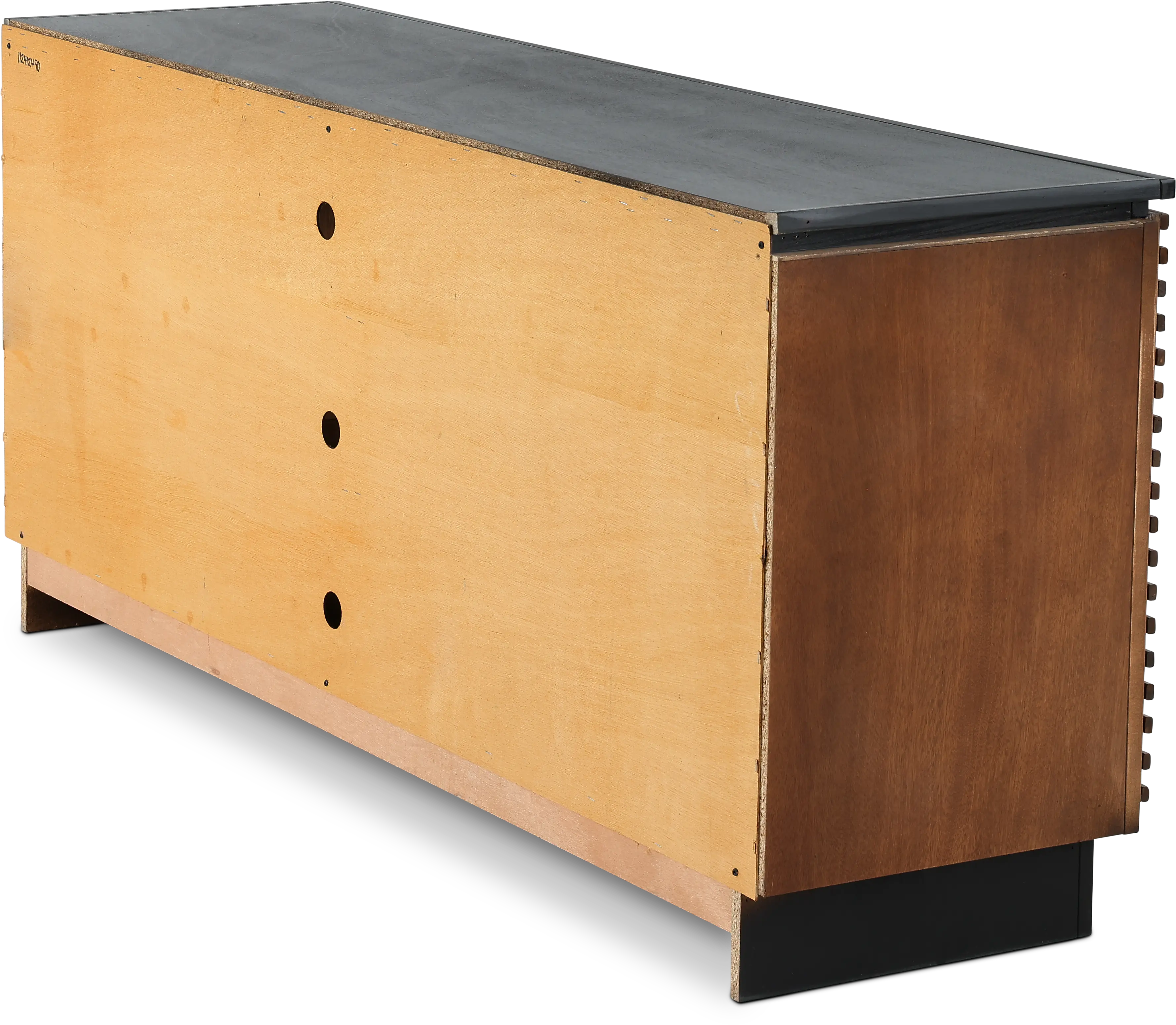 Graceland Brown and Black 63  TV Stand-7