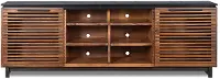 Graceland Bourbon and Black 85  TV Stand