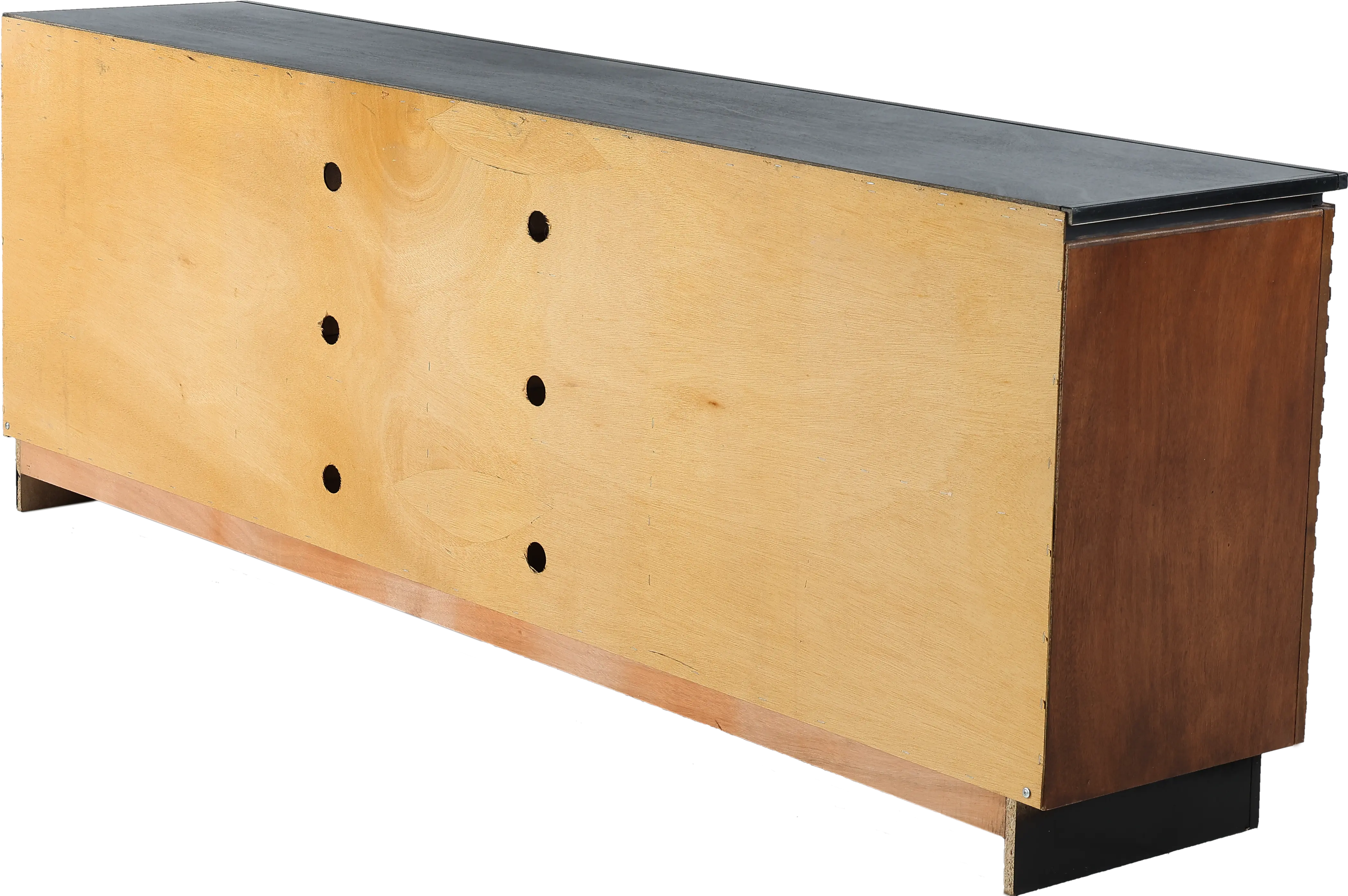 Graceland Bourbon and Black 85  TV Stand-8