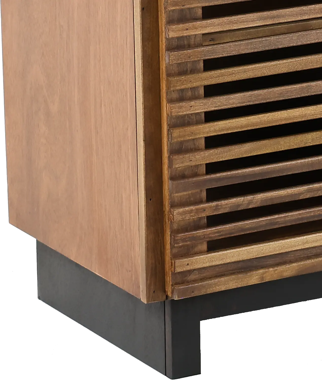 Graceland Brown and Black 86  Fireplace TV Stand-5