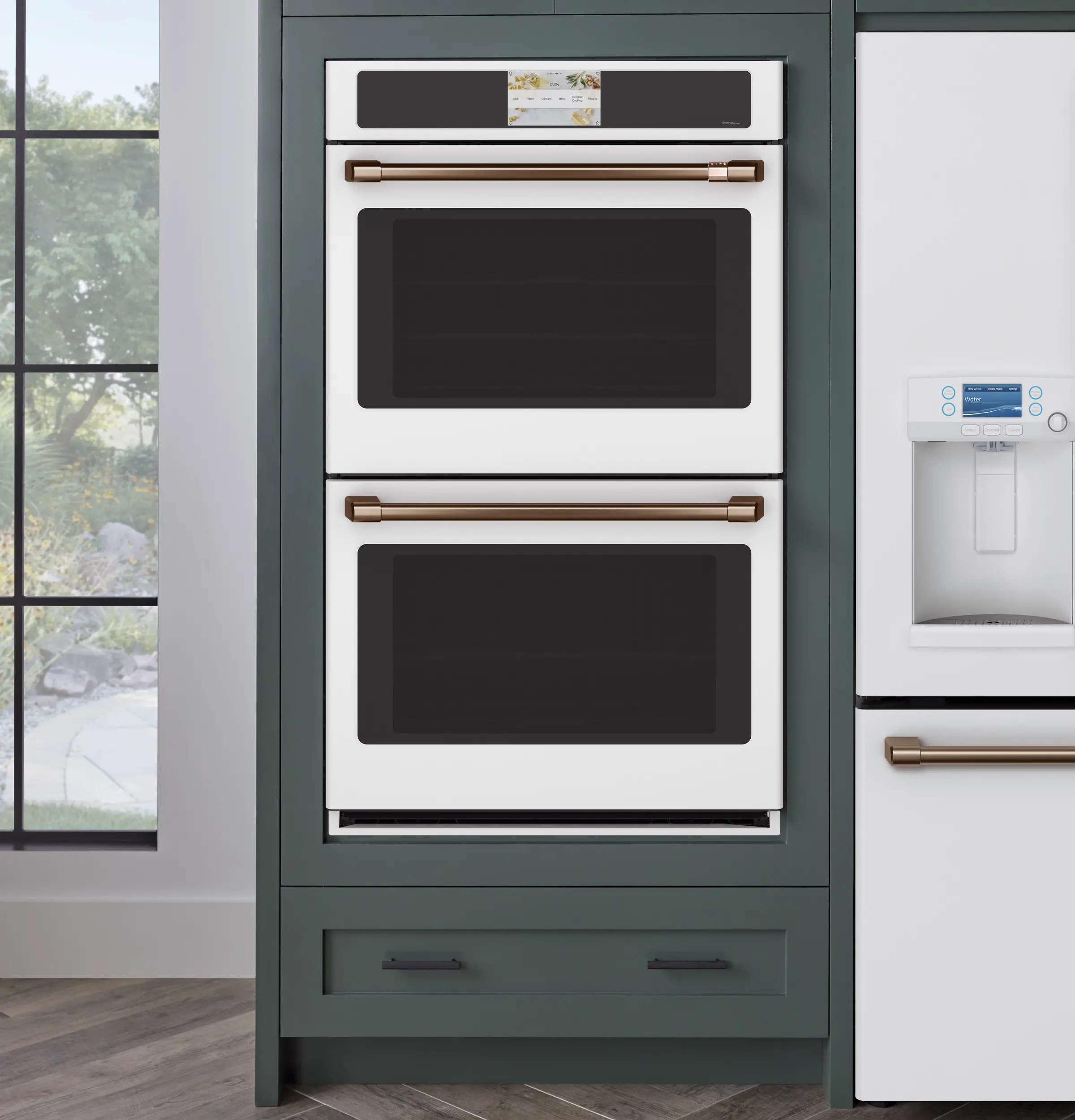 CTD90DP4NW2 Cafe 10 cu ft Double Wall Oven - White 30 Inch-8