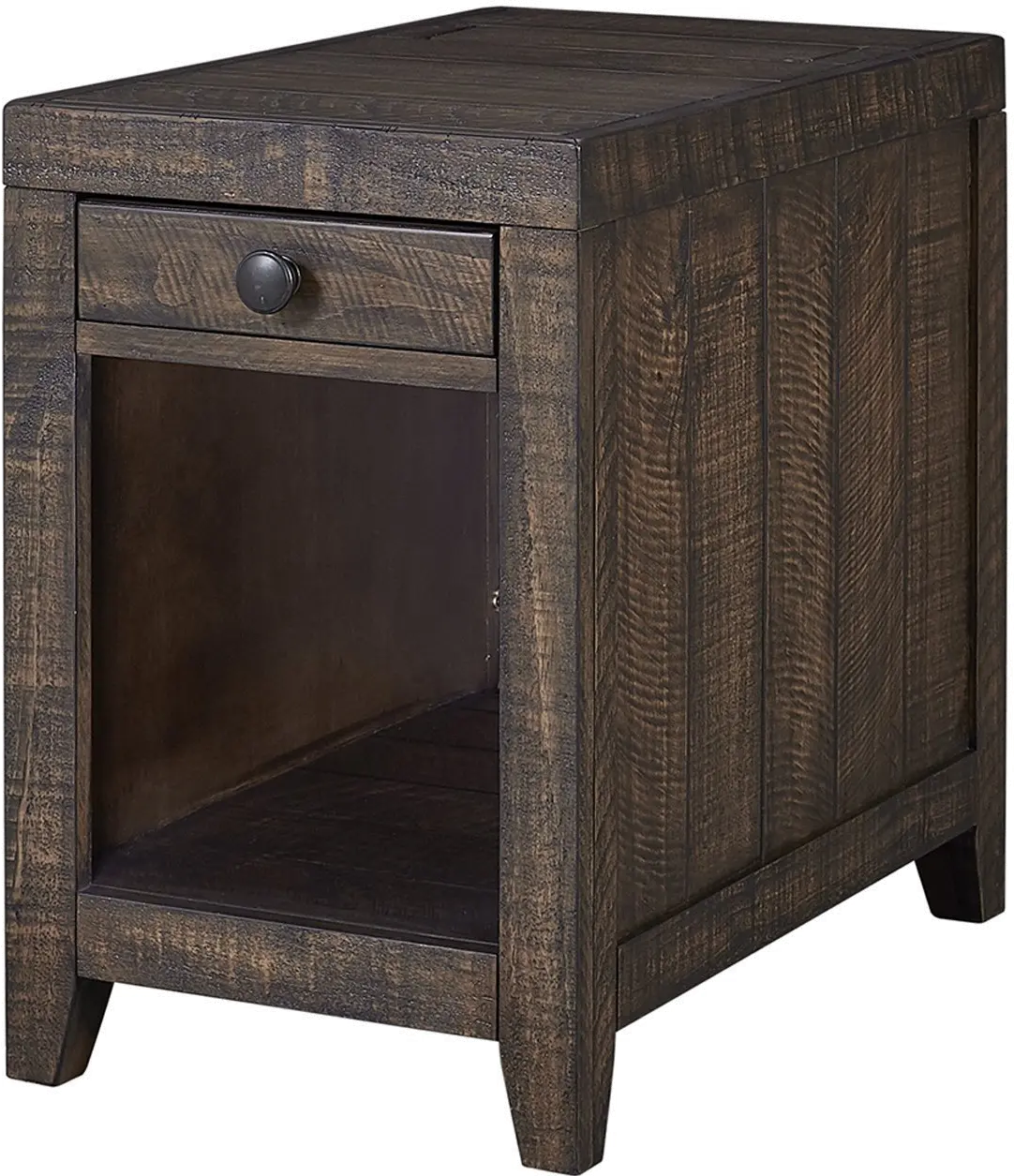 Tustin Brown Side Table-1