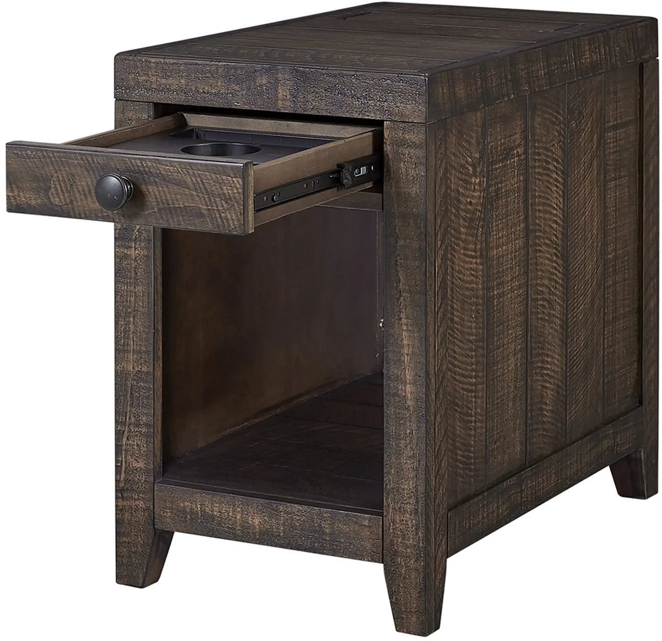 Tustin Brown Side Table-3