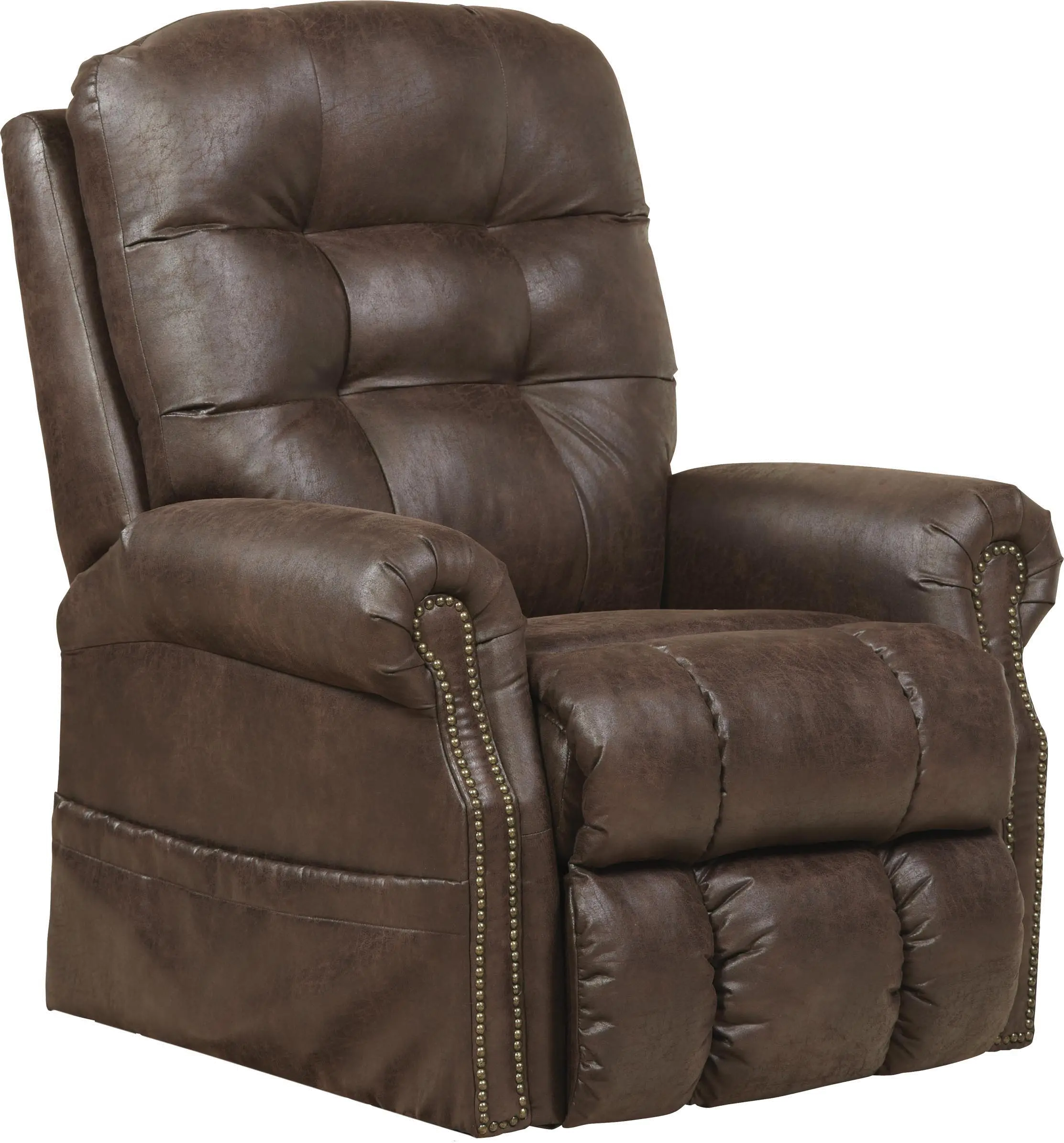 4857/1227-09/SABLE Ramsey Brown Power Lift Recliner with Massage and Heat-1